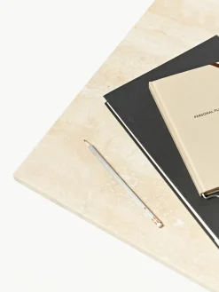 Travertijn salontafel Distinct met twee tafelbladen^ferm LIVING Hot