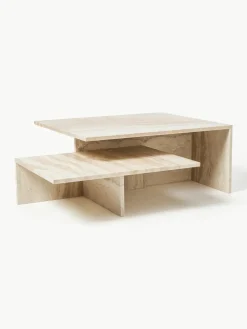 Travertijn salontafels Distinct Grande Duo, 2-delig^ferm LIVING Fashion