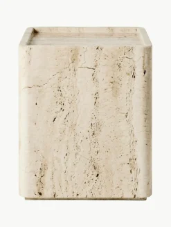Travertin bijzettafel Pietra^GUBI Outlet