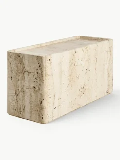 Travertin bijzettafel Pietra^GUBI Discount
