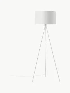 Tripod vloerlamp Cella met stoffen lampenkap^Westwing Collection Online