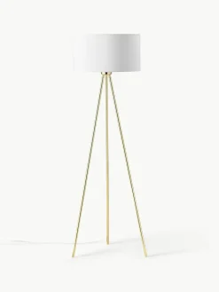 Tripod vloerlamp Cella met stoffen lampenkap^Westwing Collection Clearance