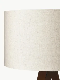 Tripod vloerlamp Jake van massief hout^Westwing Collection Fashion