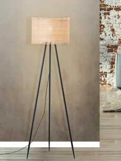 Tripod vloerlamp Raffy van zeegras^Westwing Clearance