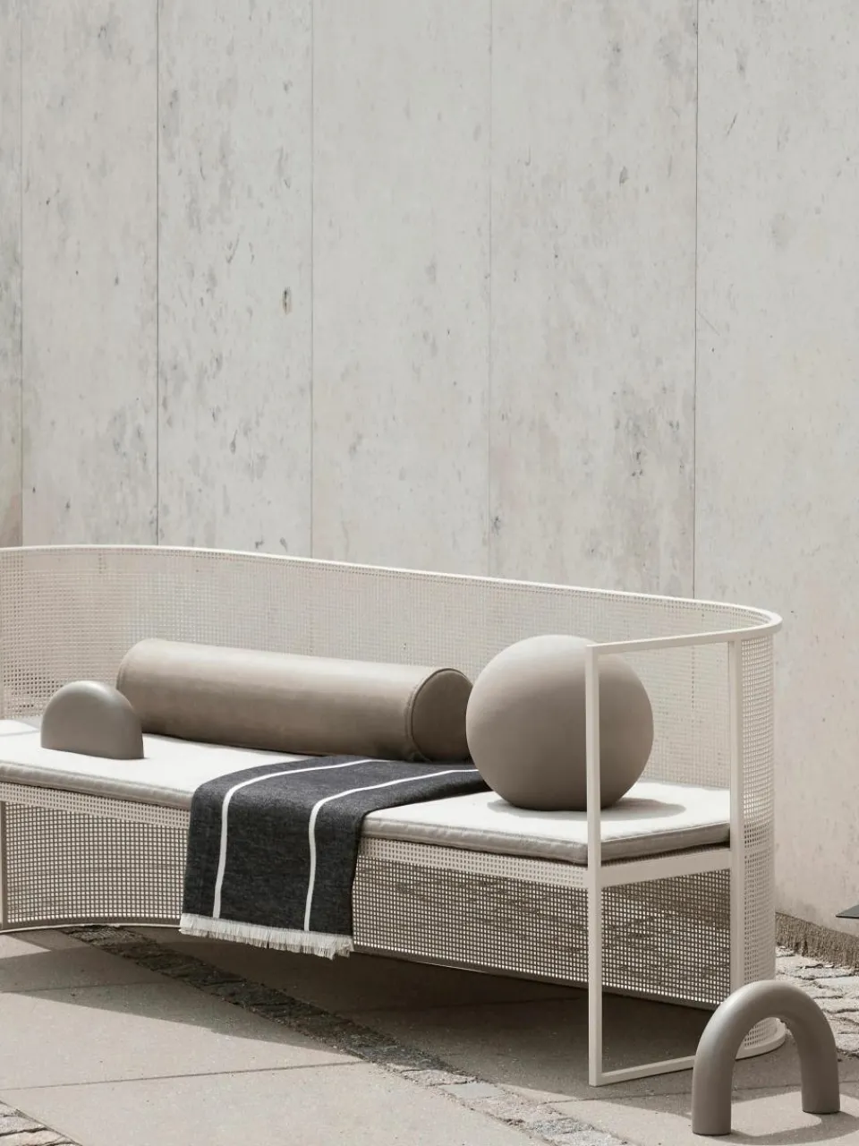 Tuin loungebank Bauhaus^Kristina Dam Best