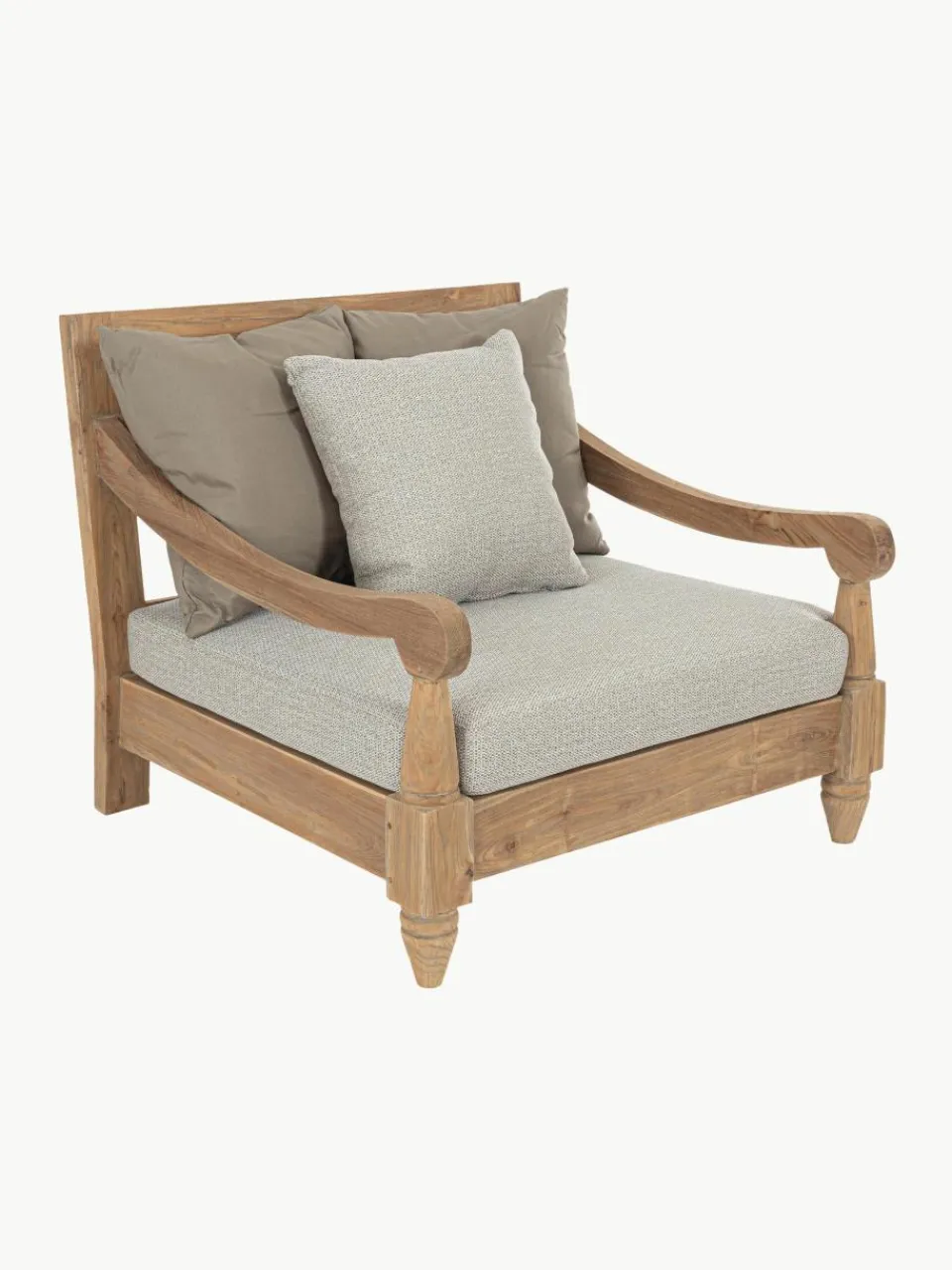 Tuin loungefauteuil Bali van teakhout^Bizzotto Outlet