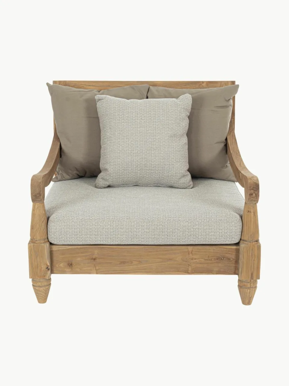 Tuin loungefauteuil Bali van teakhout^Bizzotto Outlet