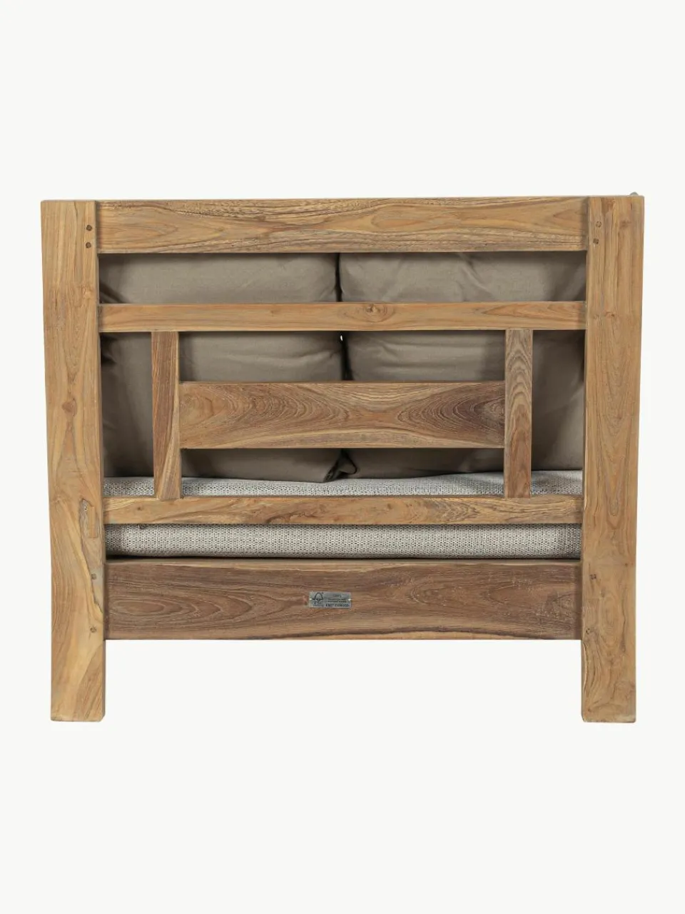 Tuin loungefauteuil Bali van teakhout^Bizzotto Outlet