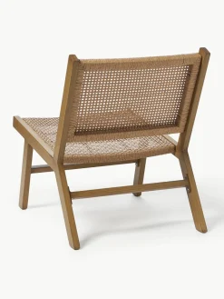 Tuin loungefauteuil Palina in houtoptiek^Westwing Collection Sale