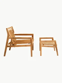 Tuin loungefauteuil Sammen van teakhout^FDB Mobler Fashion