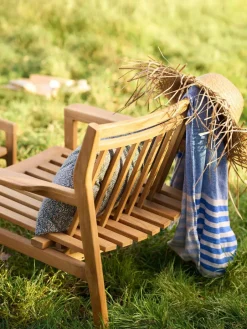 Tuin loungefauteuil Sammen van teakhout^FDB Mobler Fashion