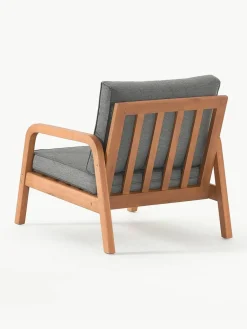 Tuin loungeset Bergen uit eucalyptushout, 4-delig^Westwing Collection Sale