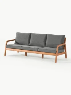 Tuin loungeset Bergen uit eucalyptushout, 4-delig^Westwing Collection Sale