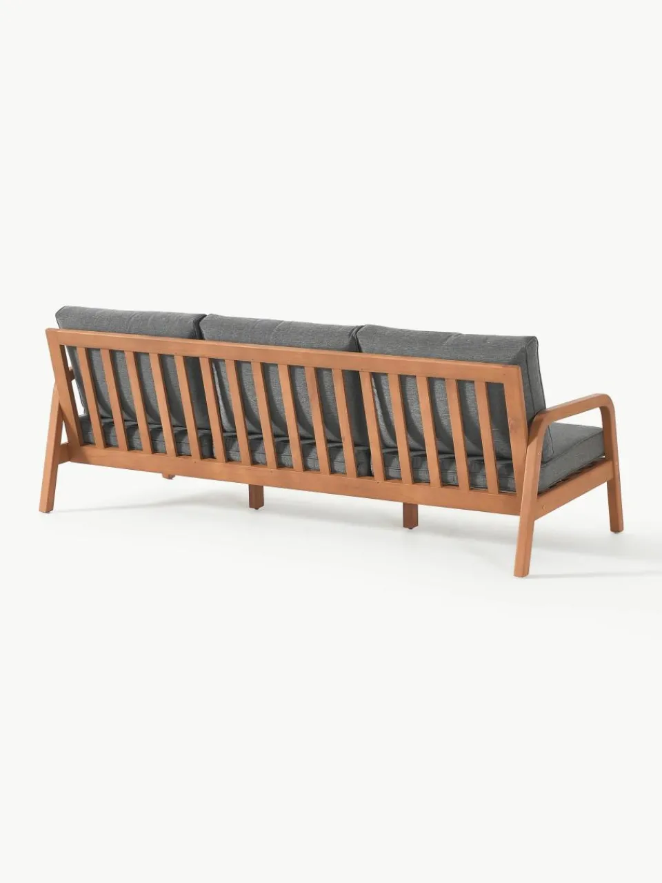 Tuin loungeset Bergen uit eucalyptushout, 4-delig^Westwing Collection Sale
