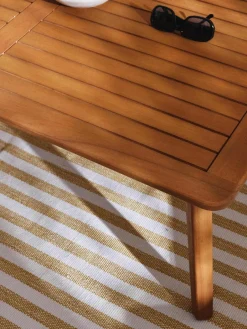 Tuin loungeset Bergen uit eucalyptushout, 4-delig^Westwing Collection Clearance