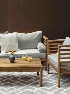Tuin loungeset Bo, 4-delig^Westwing Collection Best