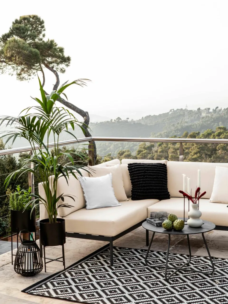 Tuin loungeset Linden, 2-delig^Westwing Collection Best