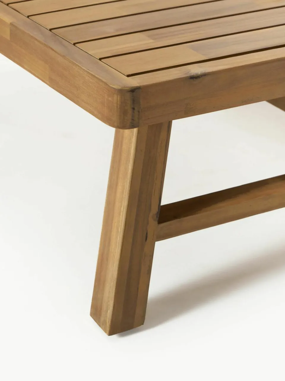 Tuin loungeset Lu van acaciahout, 4-delig^Westwing Collection Sale