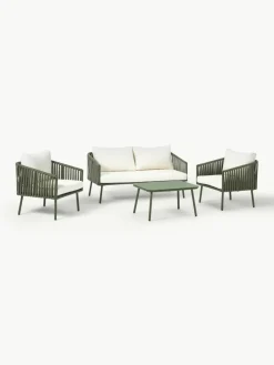 Tuin loungeset Malo, 4-delig^Westwing Collection Discount