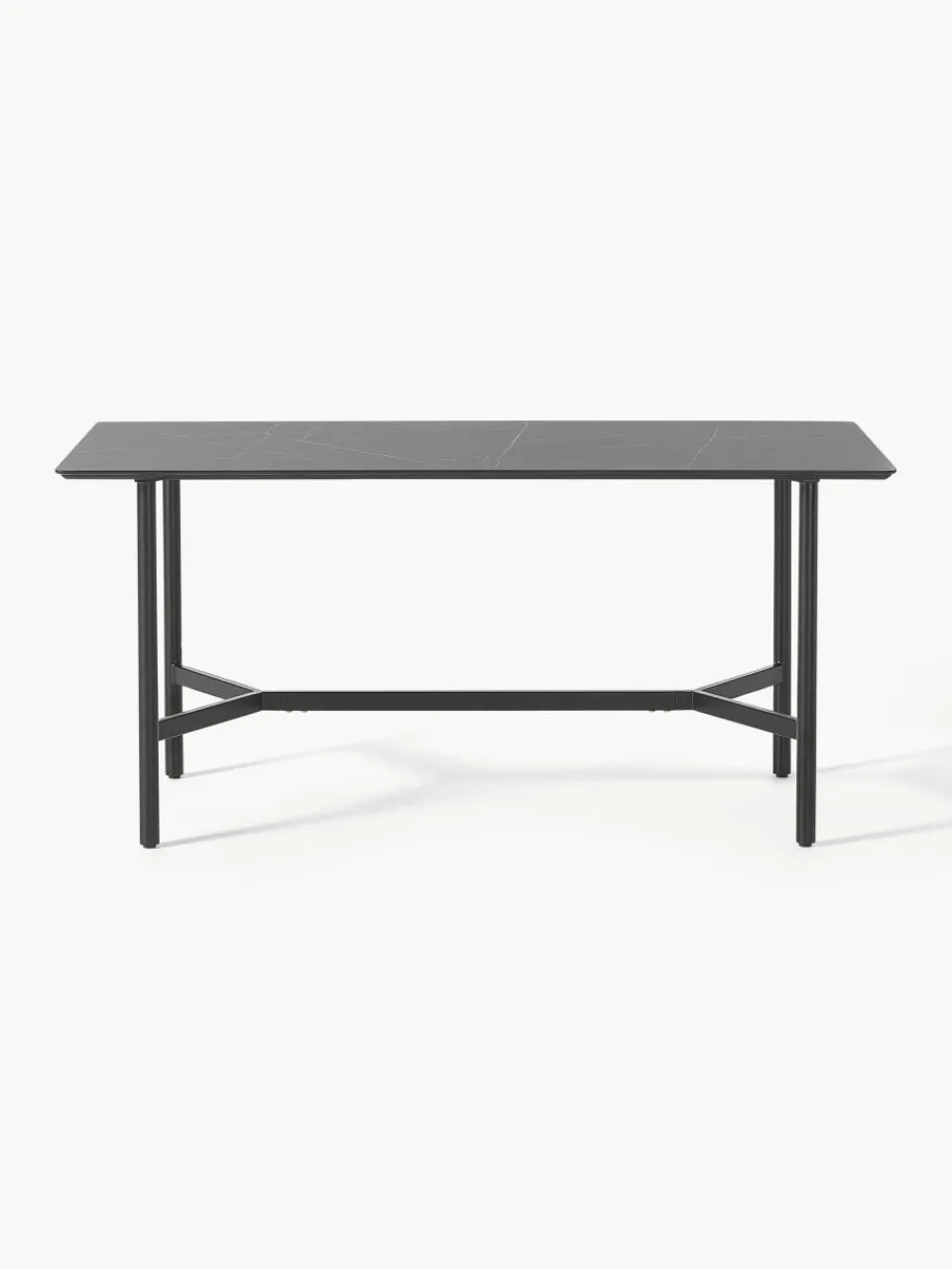 Tuineettafel Connor in marmerlook^Westwing Collection Hot