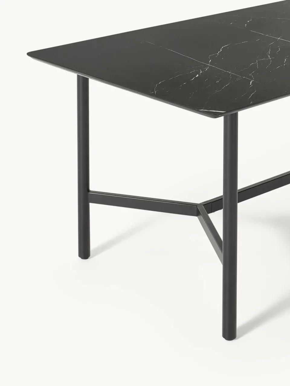 Tuineettafel Connor in marmerlook^Westwing Collection Hot