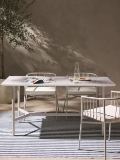 Tuineettafel Connor in marmerlook^Westwing Collection Clearance