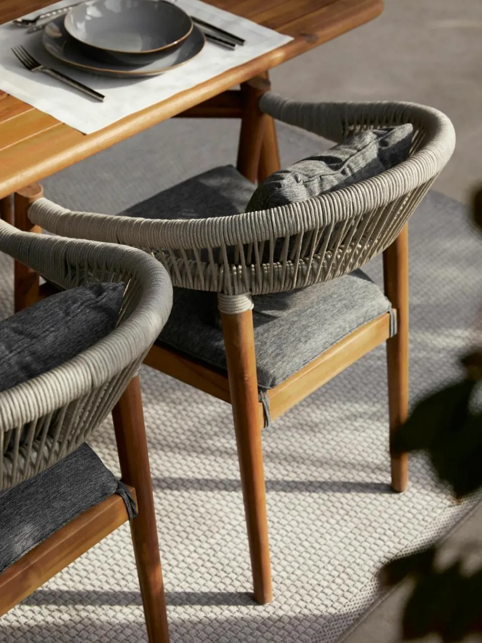 Tuinstoelen Marc van acaciahout, 2 stuks^Westwing Collection Sale