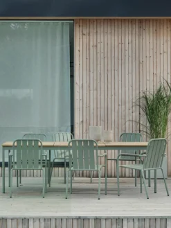 Tuintafel Nox met teakhouten tafelblad^Brafab Sale