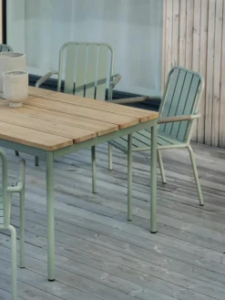 Tuintafel Nox met teakhouten tafelblad^Brafab Sale