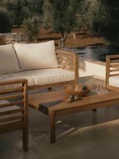 Tuintafel Bo van acaciahout, 100 x 60 cm^Westwing Collection Discount