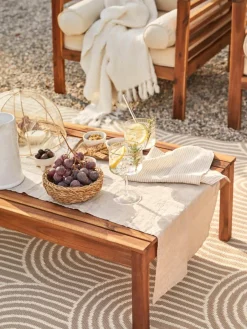 Tuintafel Bo van acaciahout, 100 x 60 cm^Westwing Collection Discount