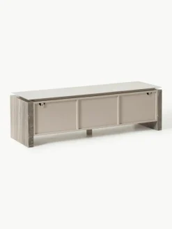 Tv-meubel Bruce van marmer en metaal^Westwing Collection New