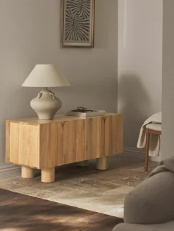 Tv-meubel Cadi van eikenhout^Westwing Collection Clearance