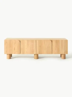 Tv-meubel Cadi van eikenhout^Westwing Collection Sale
