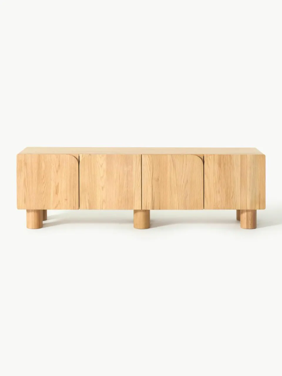 Tv-meubel Cadi van eikenhout^Westwing Collection Sale