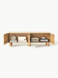 Tv-meubel Cadi van eikenhout^Westwing Collection Sale