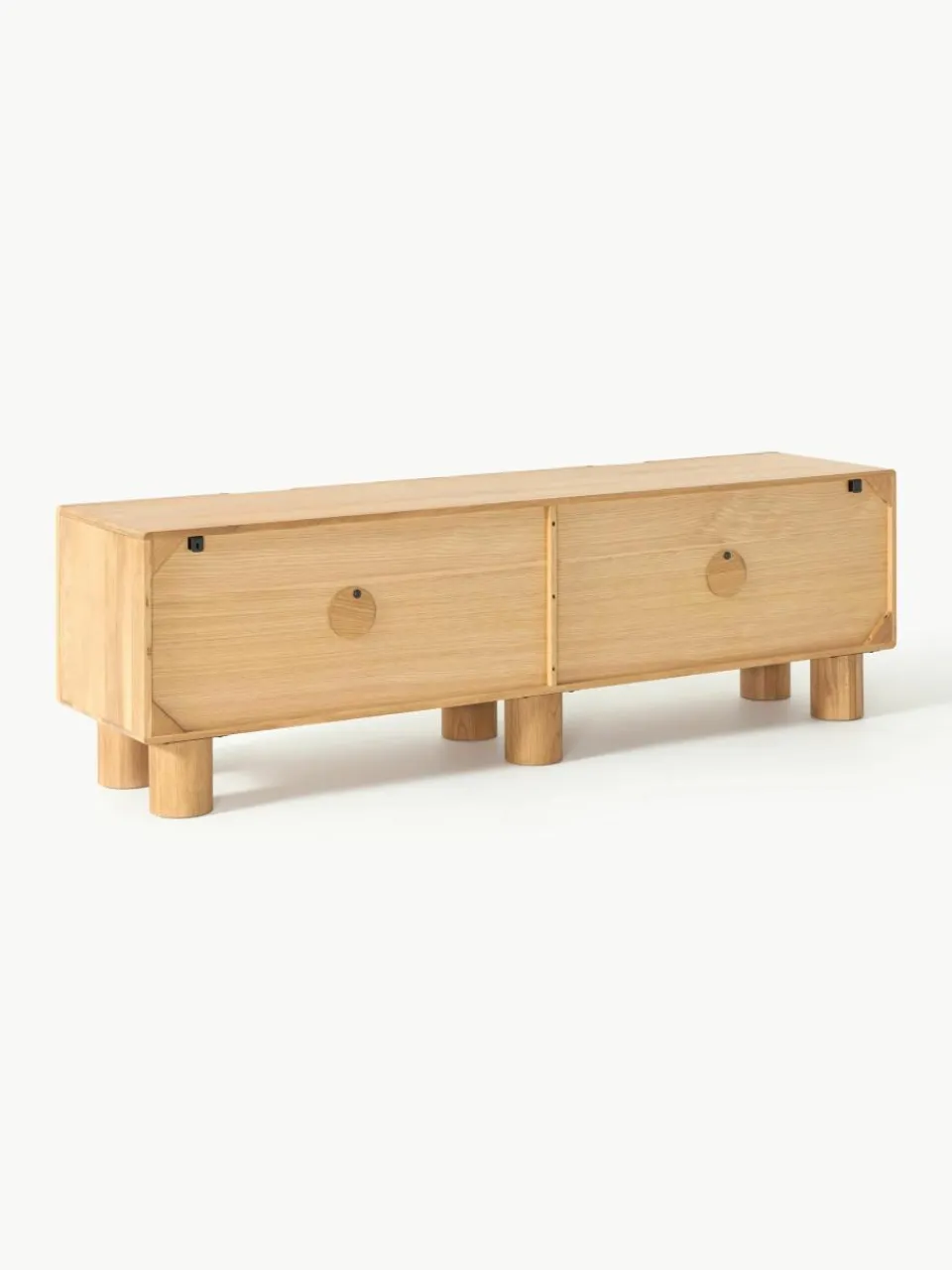 Tv-meubel Cadi van eikenhout^Westwing Collection Sale