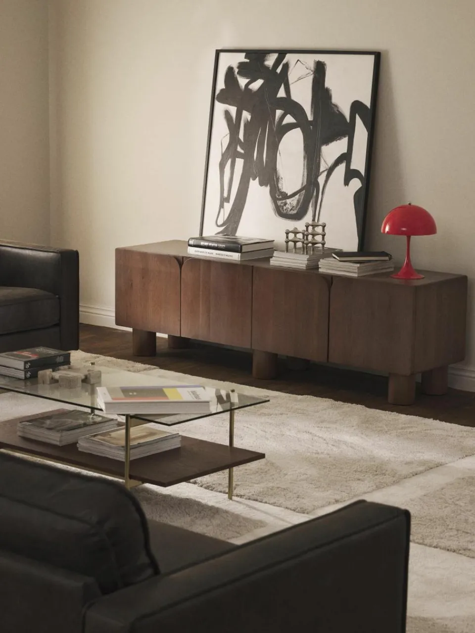 Tv-meubel Cadi van eikenhout^Westwing Collection Outlet