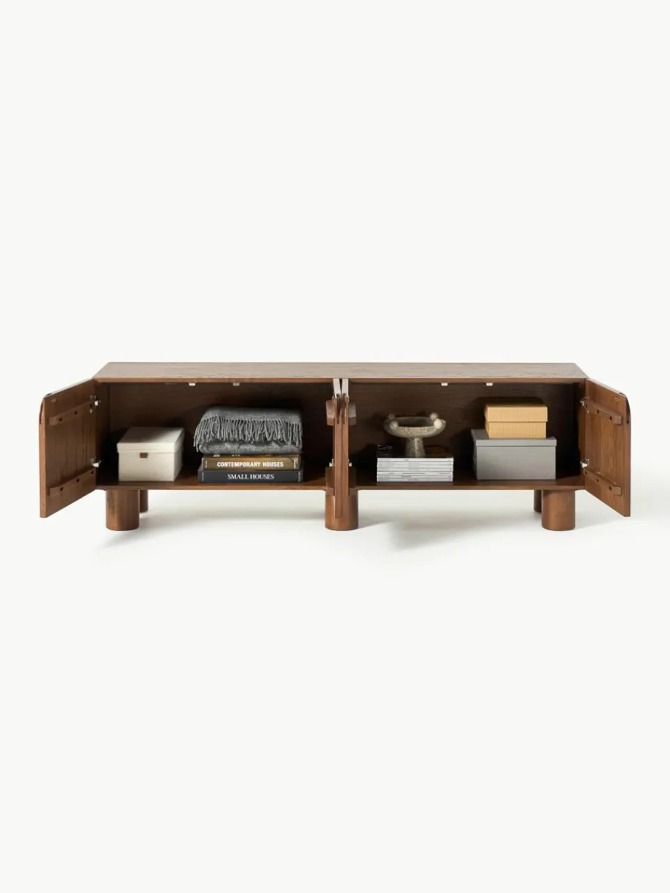 Tv-meubel Cadi van eikenhout^Westwing Collection Outlet