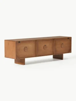 Tv-meubel Chandler van eikenhout^Westwing Collection Sale