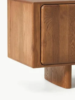 Tv-meubel Chandler van eikenhout^Westwing Collection Sale