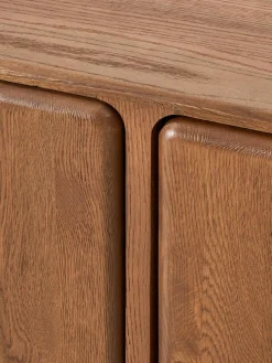 Tv-meubel Chandler van eikenhout^Westwing Collection Sale
