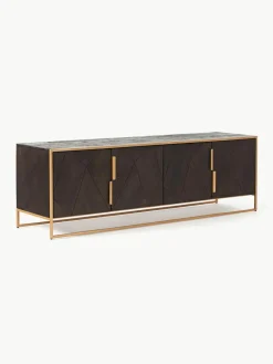 Tv-meubel Harry van massief mangohout^Westwing Collection Discount