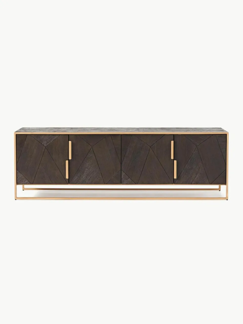 Tv-meubel Harry van massief mangohout^Westwing Collection Discount