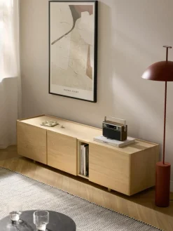 Tv-meubel Larsen van hout^Westwing Collection Sale