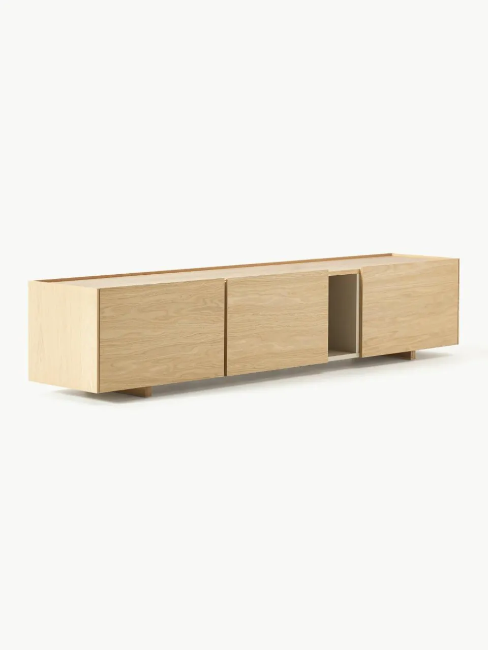 Tv-meubel Larsen van hout^Westwing Collection Hot