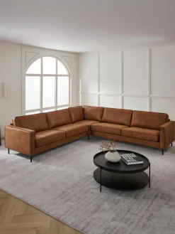 U-bank Hunter van gerecycled leer^Westwing Collection Online