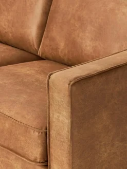 U-bank Hunter van gerecycled leer^Westwing Collection Online