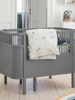 Uitschuifbaar babybedje Baby & Junior van berkenhout, 70 x 110/150 cm^Sebra Hot
