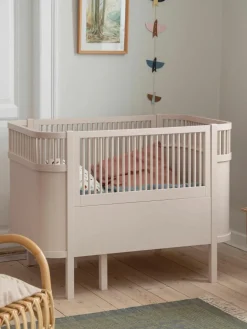 Uitschuifbaar babybedje Baby & Junior van berkenhout, 70 x 110/150 cm^Sebra Online